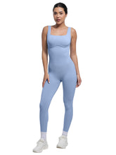 Seamless Square Neck U-Back Shaping Jumpsuit